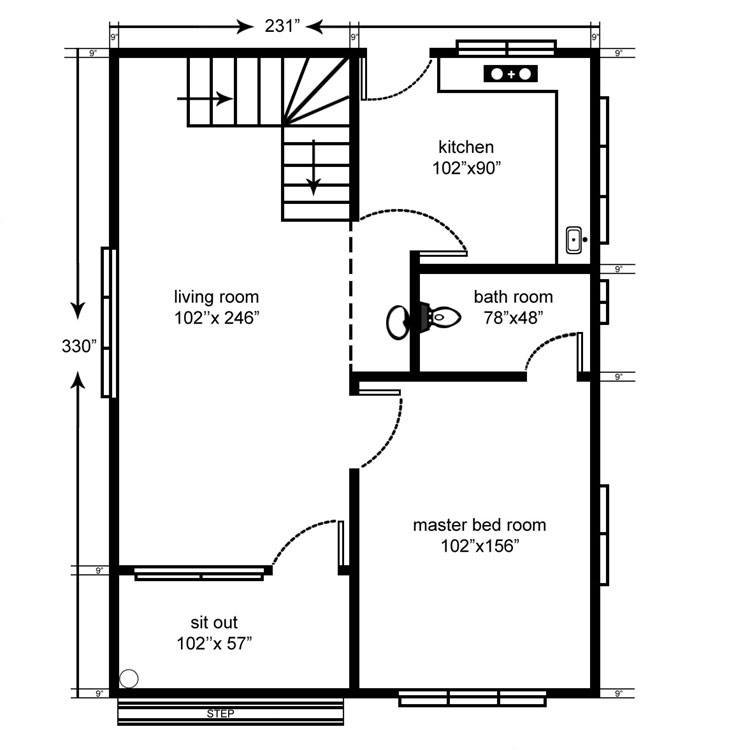 Double Floor 3 Bedroom Kerala Home Design In 2 Cent Plot For