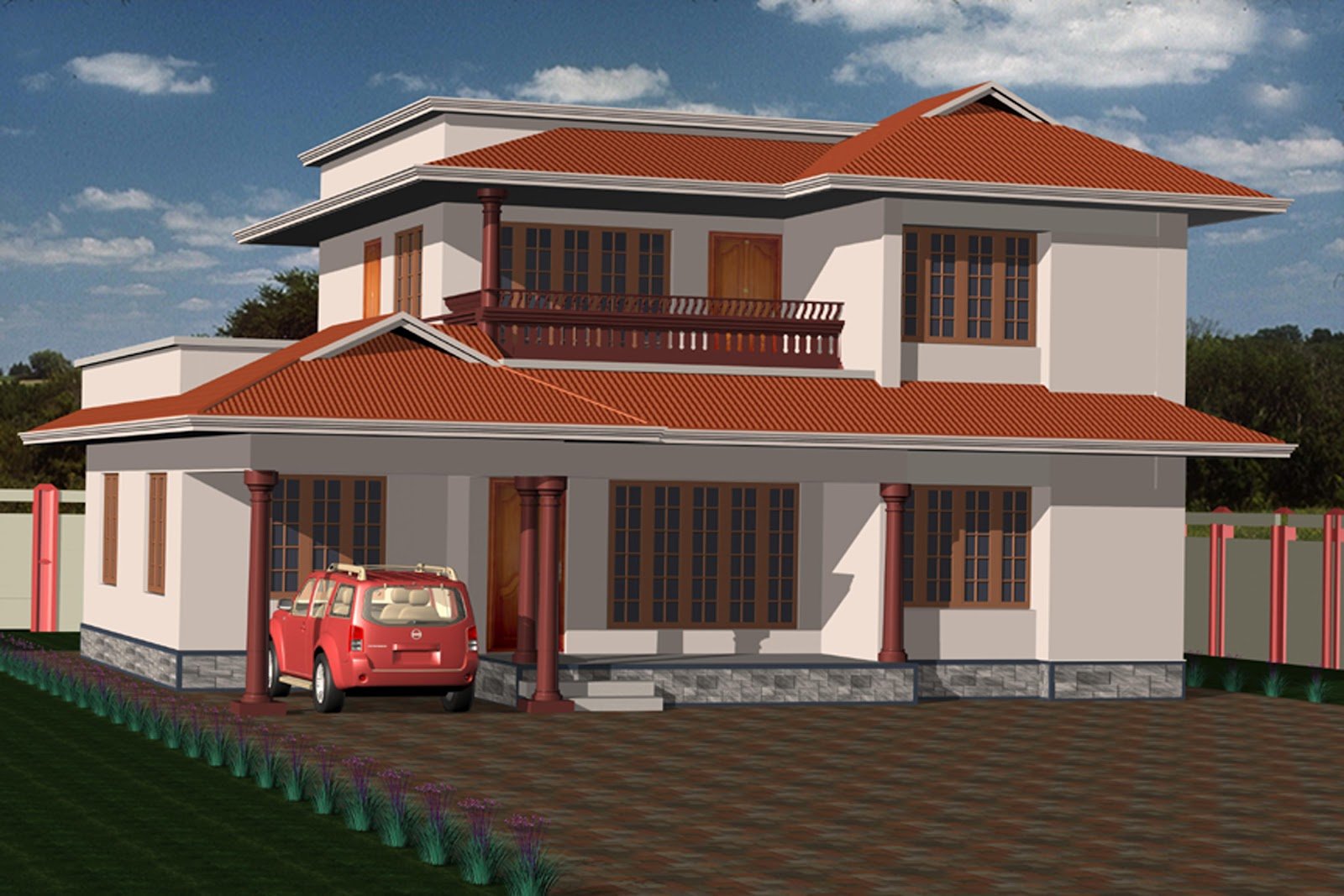 Simple Kerala Home Design with Simple Decor
