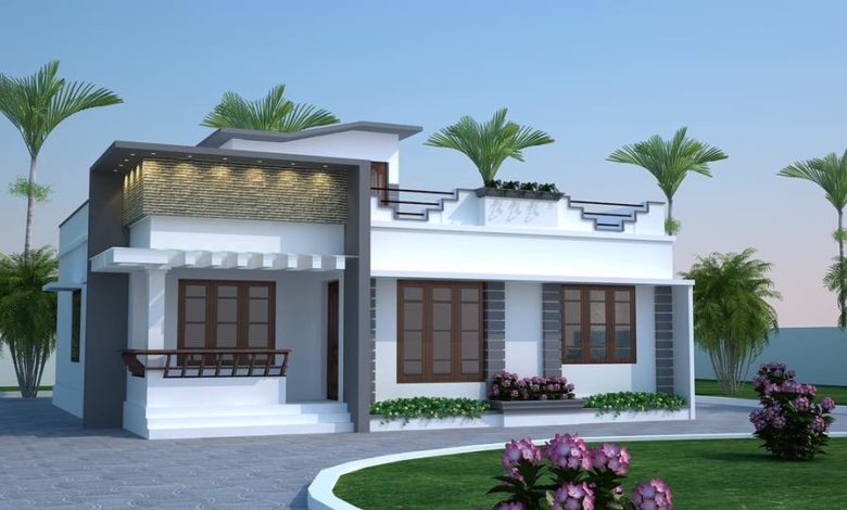 750 Sq Ft 2BHK Single Floor Modern House and Plan, Budget