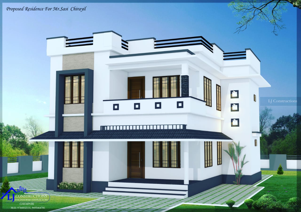 1650 Sq Ft 3BHK Beautiful Double Floor House and Free Plan - Home Pictures