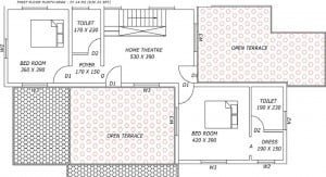 First floor plan