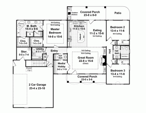 2000 sq.ft plan
