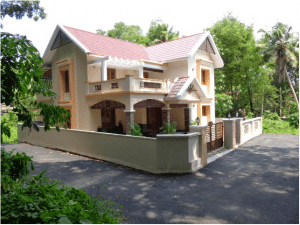 semi-luxurious house