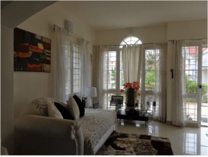 3100 square feet, four bedrooms furnished villa at 8.4 cents door land