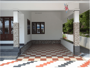 3 bedroom single floor home design 2090 Sq. Ft.