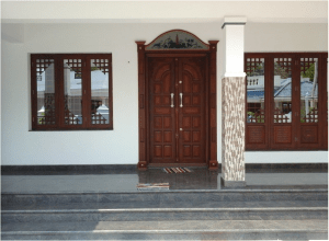 3 bedroom single floor home design 2090 Sq. Ft.
