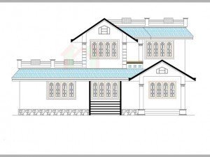 A Simple And Beautiful Home Design 1600 sq.ft