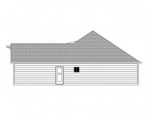1445 sq.ft 3 bedroom 1 story Home design
