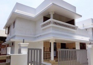 1650 square feet, 3 bedroom semi-renovated house at 4 cents land