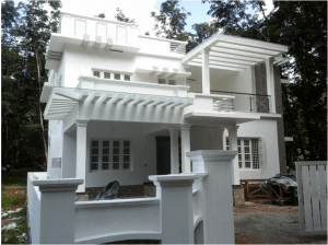 2,600 Sq Ft, 4 bedroom house in 9 Cents land