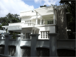 2,600 Sq Ft, 4 bedroom house in 9 Cents land