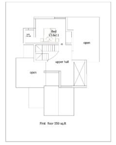 DOUBLE-FLOOR HOME PLAN.