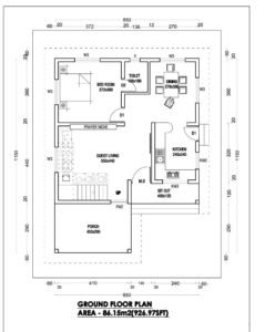 KERALA MODERN HOME plan
