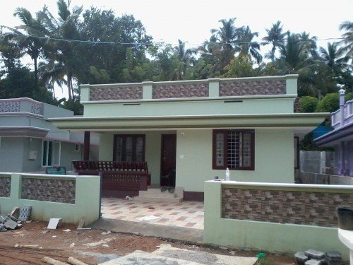 650 Sq ft 2 BHK beautiful House at Pallikkunnu,Thrissur