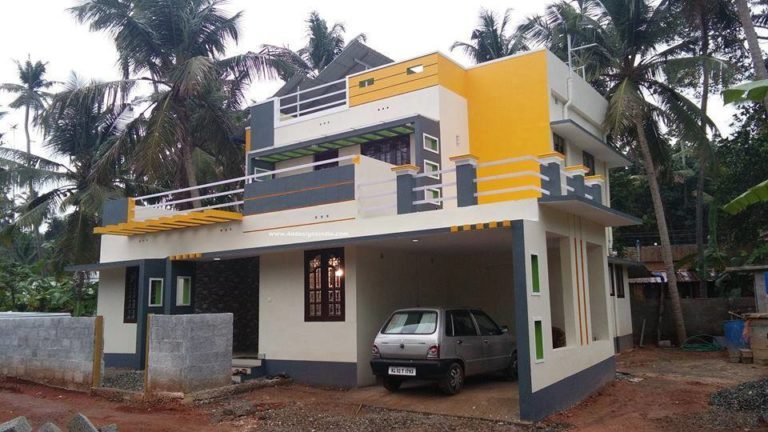 1678 Square Feet Home Design For 26 Lakhs