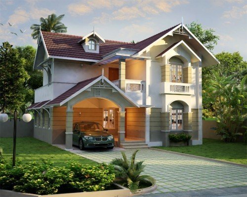 Contemporary Modern Style House Design At Cochi