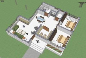 1116 Square Feet Kerala Home Design With Plan
