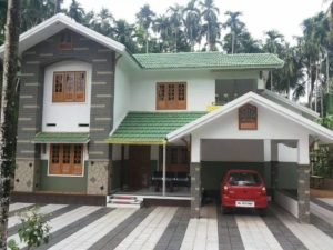 2400 Square Feet Double Floor Kerala Home Design