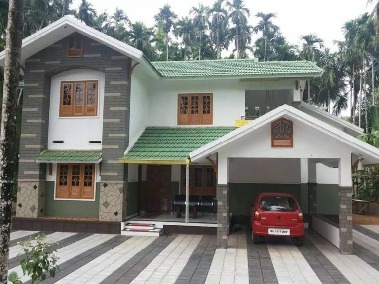 2400 Square Feet Double Floor Kerala Home Design
