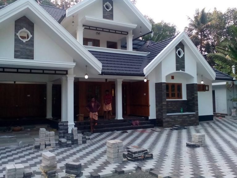 2700 Square Feet Double Floor Kerala Home Design