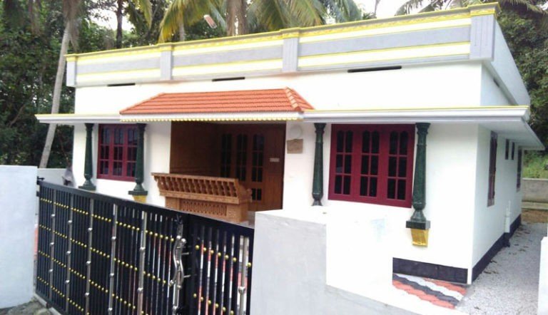 1200 Square Feet 3BHK Kerala Home Design At 6 Cent Plot