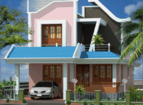 1431 Square Feet 3BHK Kerala Home Design