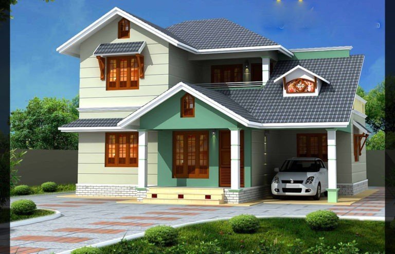 1637 Square Feet 3BHK Kerala Beautiful Home Design With Plan
