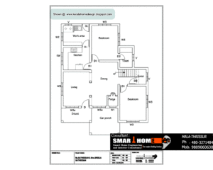 1800 Square Feet New Modern Kerala House Design With Plan