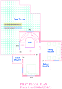 2001 Square Feet 3BHK Kerala Home Design With Plan