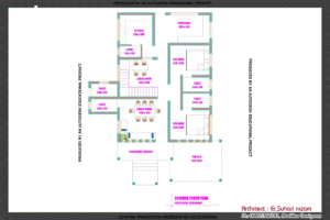2023 Square Feet 5BHK Kerala Modern Home Design With Plan