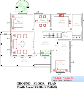 2367 Square Feet 4BHK Double Floor Kerala Home Design With Plan