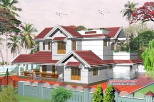 2367 Square Feet 4BHK Double Floor Kerala Home Design With Plan