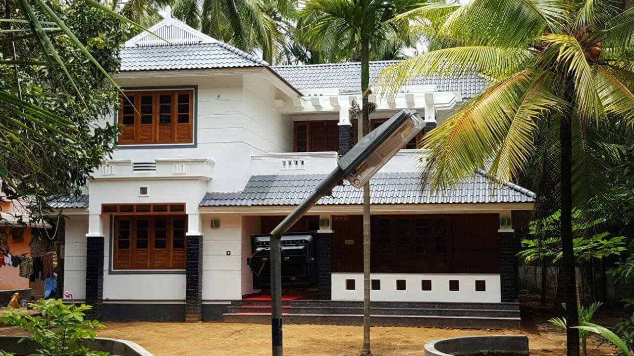 Amazing Kerala Home Design At Edakkazhiyoor,Chavakkad