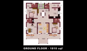 2000 Square Feet 3BHK Kerala Home Design At 25 Cent Plot at Thrisuur