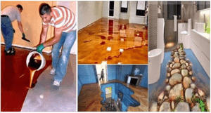 3D epoxy floor thrilling - eye-catcher of the interior design