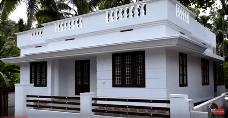 800 Square Feet Kerala Low Budget Home And 5 Cent Plot For Sale at Angamaly