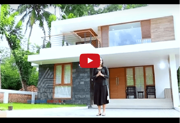2200 Square Feet Contemporary style 3 Bed Room Home Design