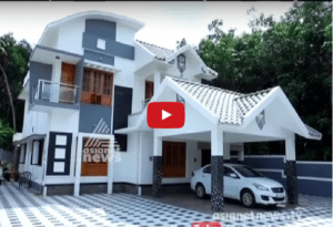 Fusion Style 4 Bed Room Kerala Home Design