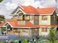 2055 Square Feet 3BHK Kerala Home Design With Plan