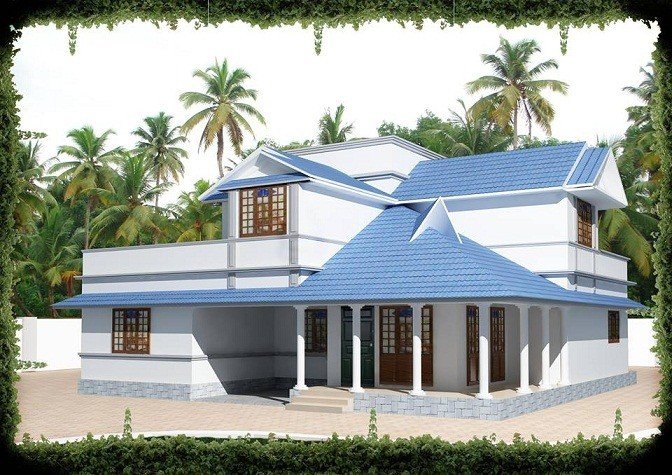 2300 Square Feet 3 Bedroom Double Floor Kerala Style Home Design