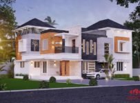 2878 Square Feet 5 Bedroom Modern Amazing Home Design