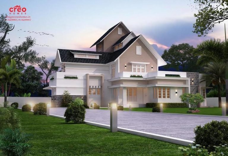 2630 Square Feet 3 Bedroom New Modern Double Floor Home Design