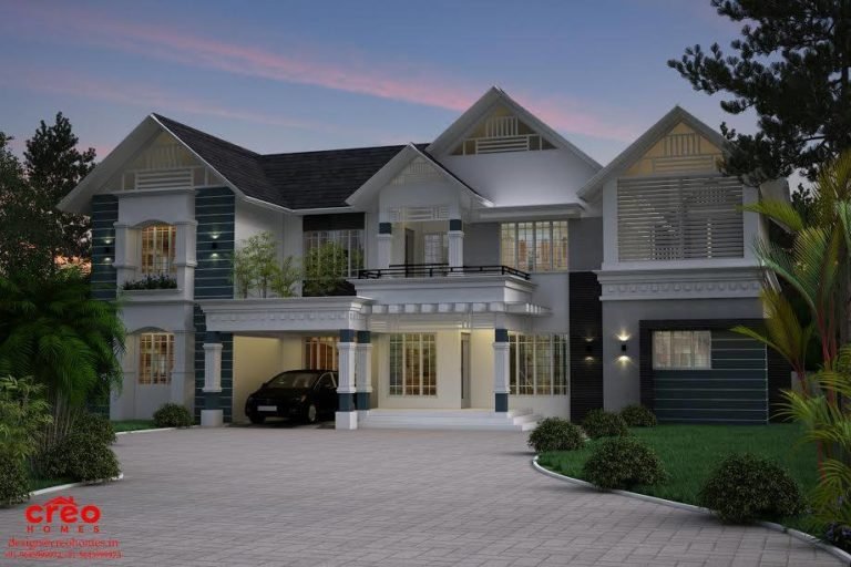 3386 Square Feet 4 Bedroom Super Luxury Modern Home Design