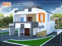 2000 Square Feet 4 Bedroom Beautiful Double Floor Home Design For 35 Lacks