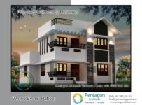 2037 Square Feet 3 Bedroom Amazing Modern Home Design and Plan