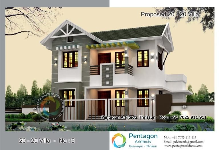 1533 Square Feet 4 Bedroom Modern Contemporary Home Design and Plan