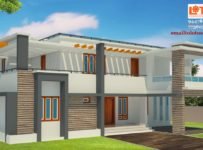 2723 Square Feet 4 Bedroom Luxury Contemporary Modern Home Design