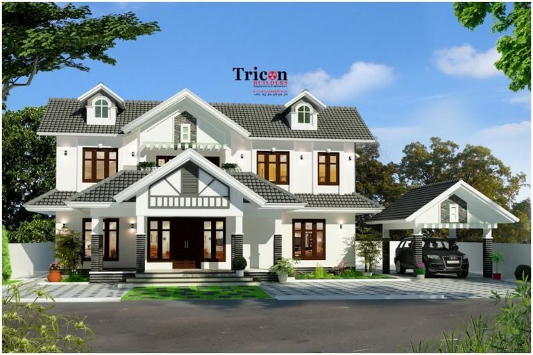 2483 Sq.Ft - 4 Bedroom Luxury Villa