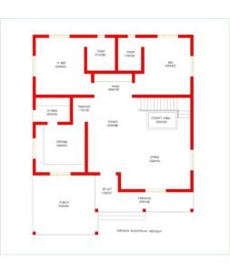 2753 Square Feet 4 Bedroom Double Floor Modern Home Deign and Plan