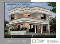 1619 Square Feet 3 Bedroom Double Floor Contemporary Home Design and Plan